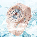 SANDA Analog Digital multi functional sport watch for students 6185