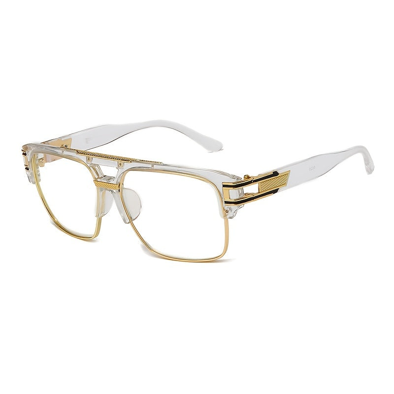 Men's Large Frame Fashion Glasses – Stylish Eyewear for Outdoor Adventures