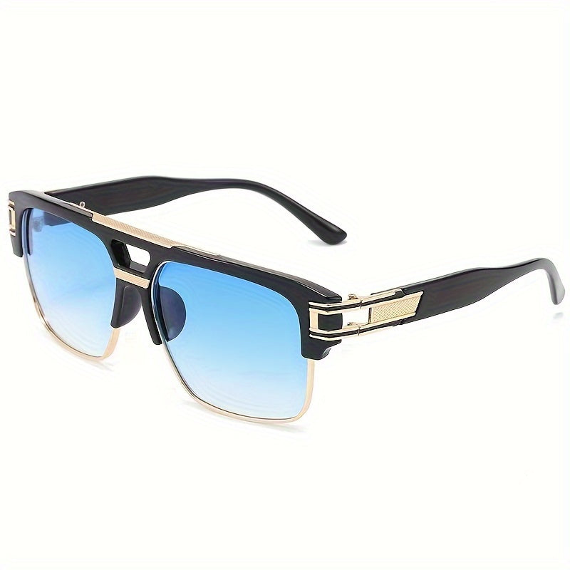 Men's Large Frame Fashion Glasses – Stylish Eyewear for Outdoor Adventures
