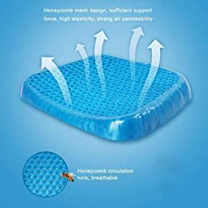 Cushion Seat Flex Pillow, Gel Orthopedic Seat Cushion Pad (Egg Sitter) 