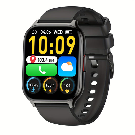 Outdoor Smartwatch for Unisex – 1.85" HD Tactical Fitness Watch