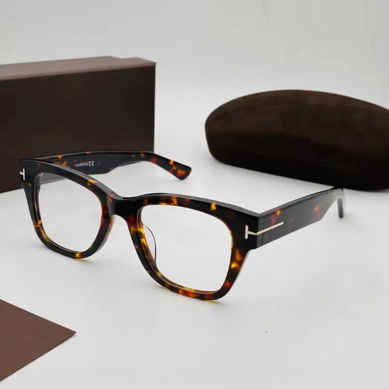 Thick Plate Designer Square Sunglasses for Unisex-SunglassesCraft
