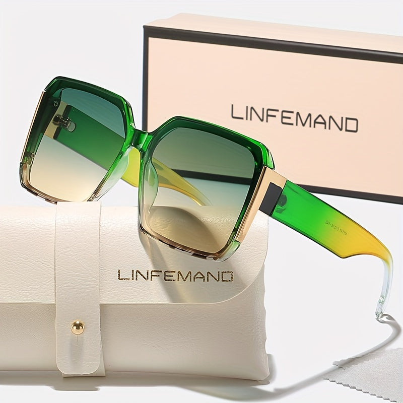 Fashion Large Frame Glasses – Chic Outdoor Accessory