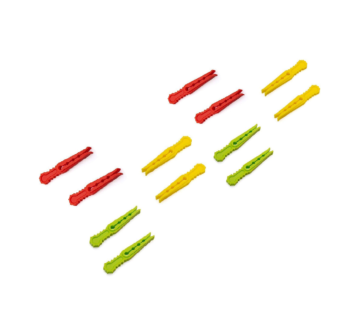 Multipurpose Plastic Cloth Hanging Pegs/Clips - 36 pcs