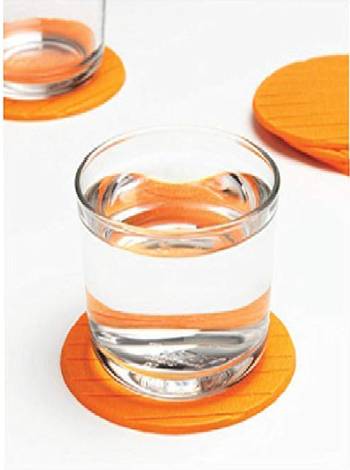 Coasters Round Heat Resistant Pads Flexible for Home Kitchen Tools Tableware (3 pack)