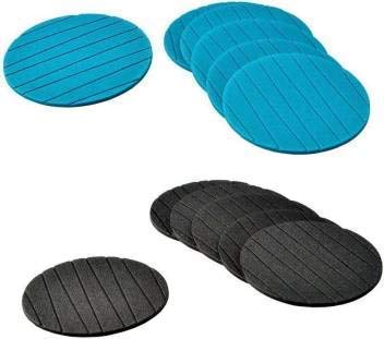 Coasters Round Heat Resistant Pads Flexible for Home Kitchen Tools Tableware (3 pack)