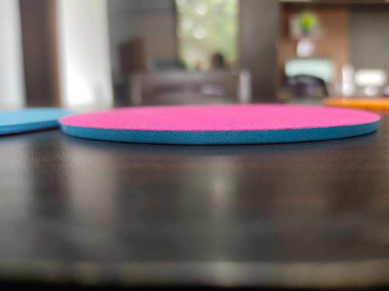 Coasters Round Heat Resistant Pads Flexible for Home Kitchen Tools Tableware (3 pack)