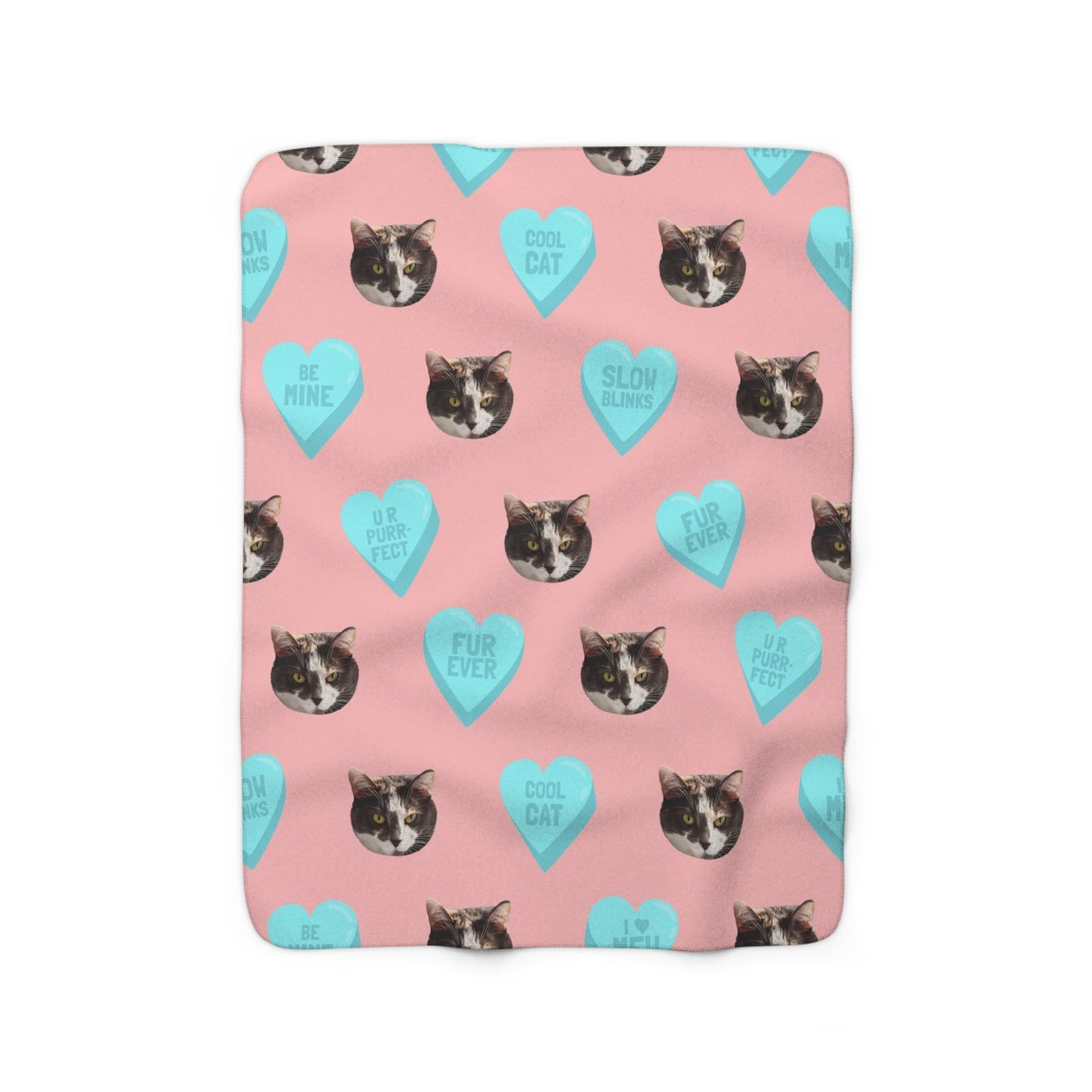 Custom Print Your Cat Blanket