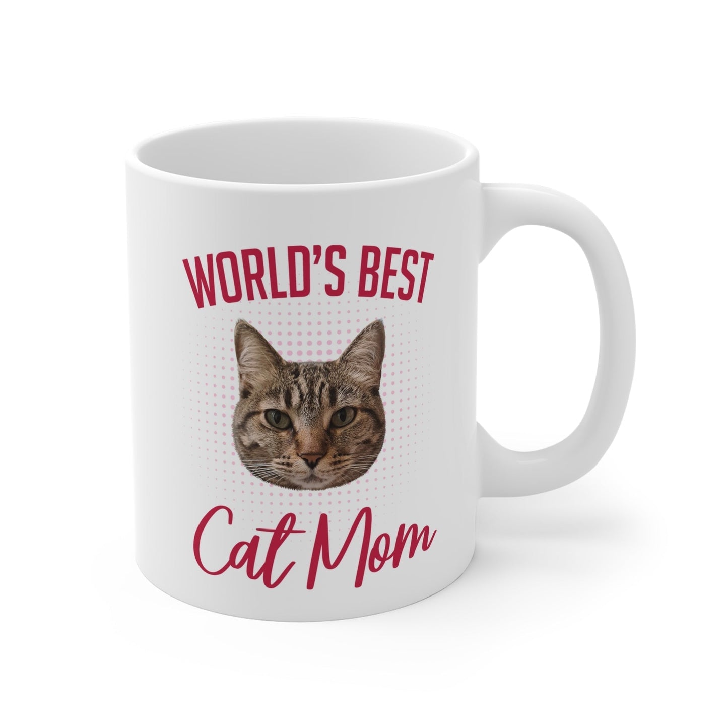 Customizable World's Best Cat Mom Cat Mug