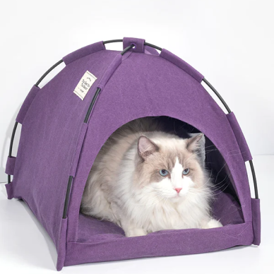 Glamping Cat Tent Bed
