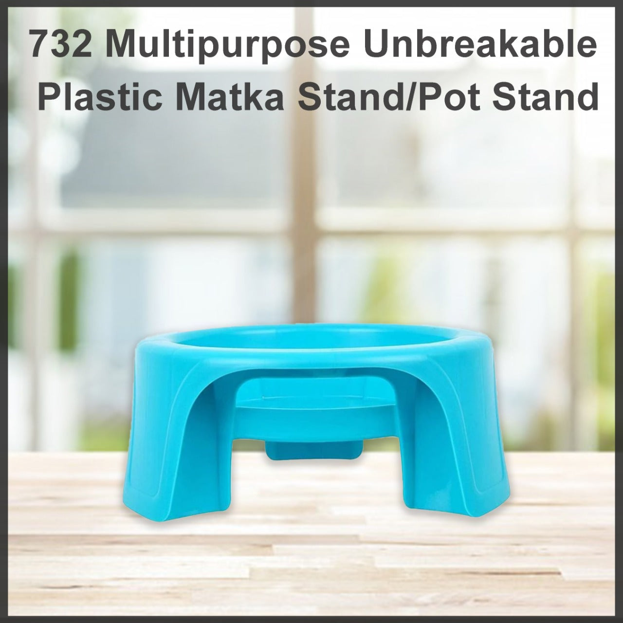 Multipurpose Unbreakable Plastic Matka Stand/Pot Stand
