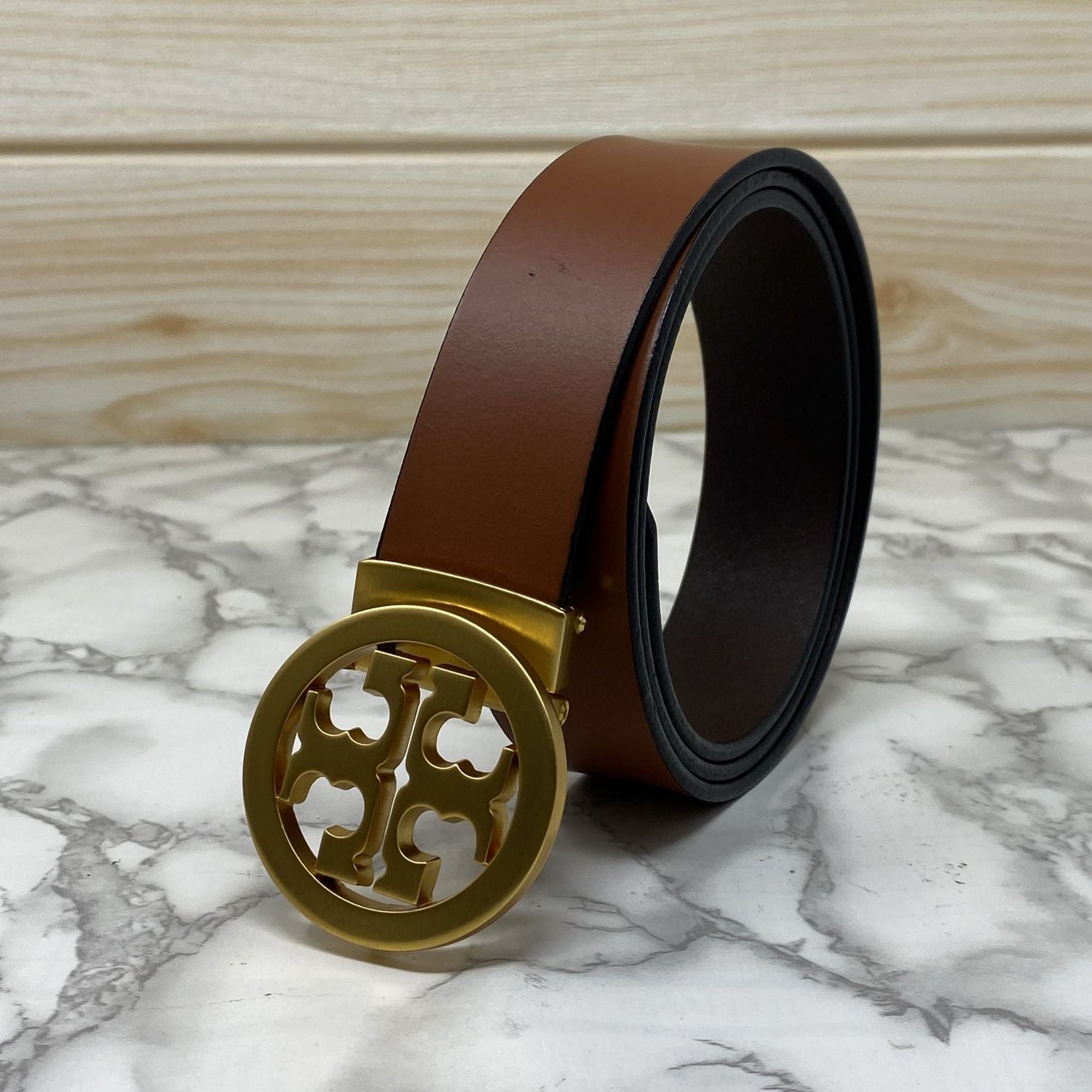 Classy Round Formal Leather Strap Belt-SunglassesCraft