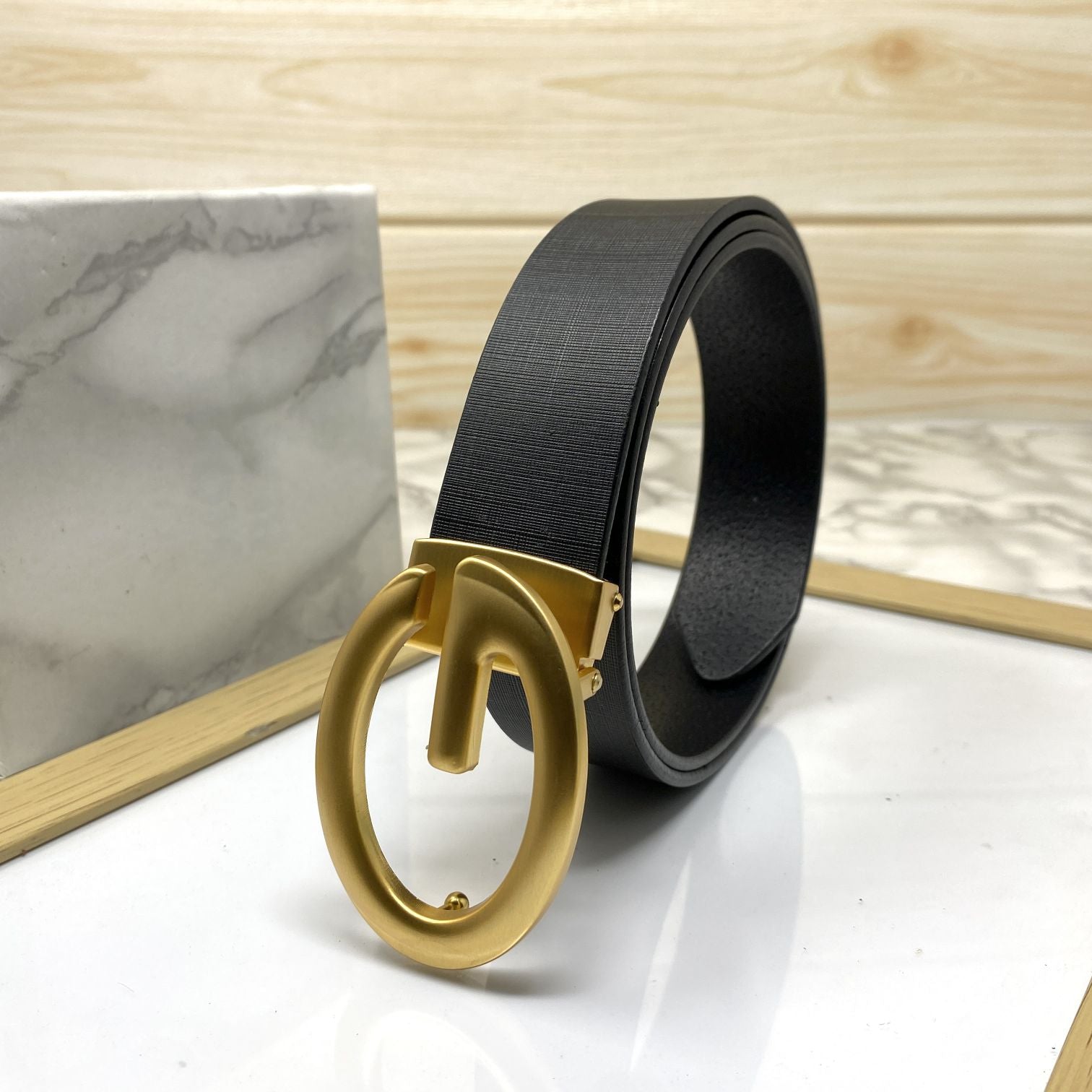 Simple G-Design Formal and Leather Strap Belt-SunglassesCraft