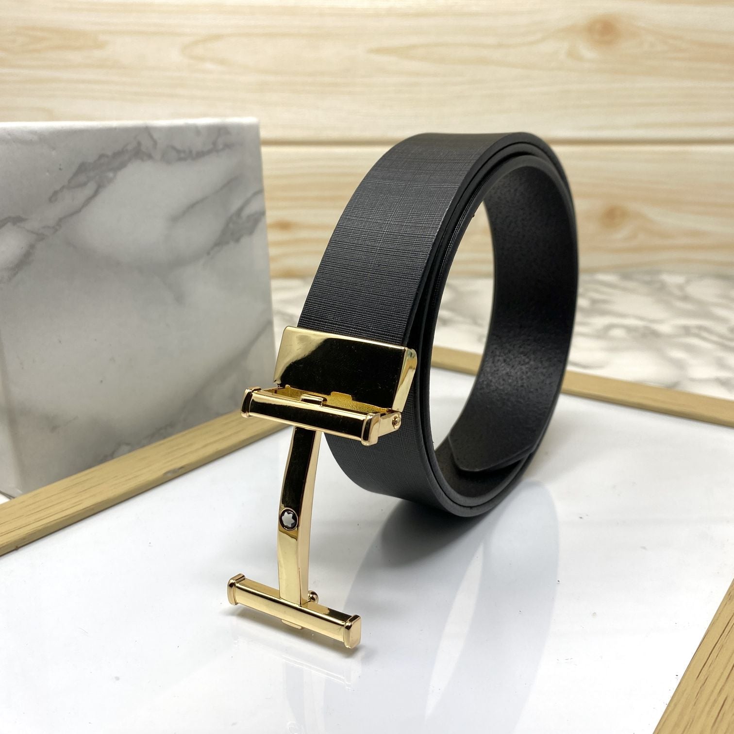 H-Point Premium Quality Leather Strap Belt-SunglassesCraft