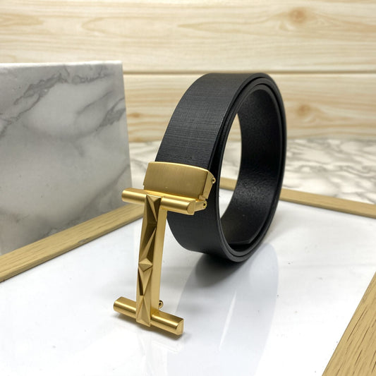 New Arrival H- Pattern Formal and Casual Leather Strap Belt-SunglassesCraft