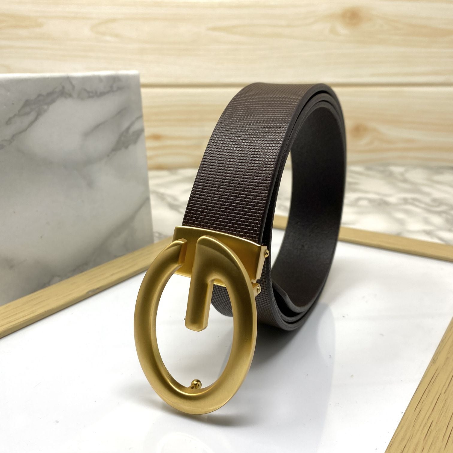 Simple G-Design Formal and Leather Strap Belt-SunglassesCraft