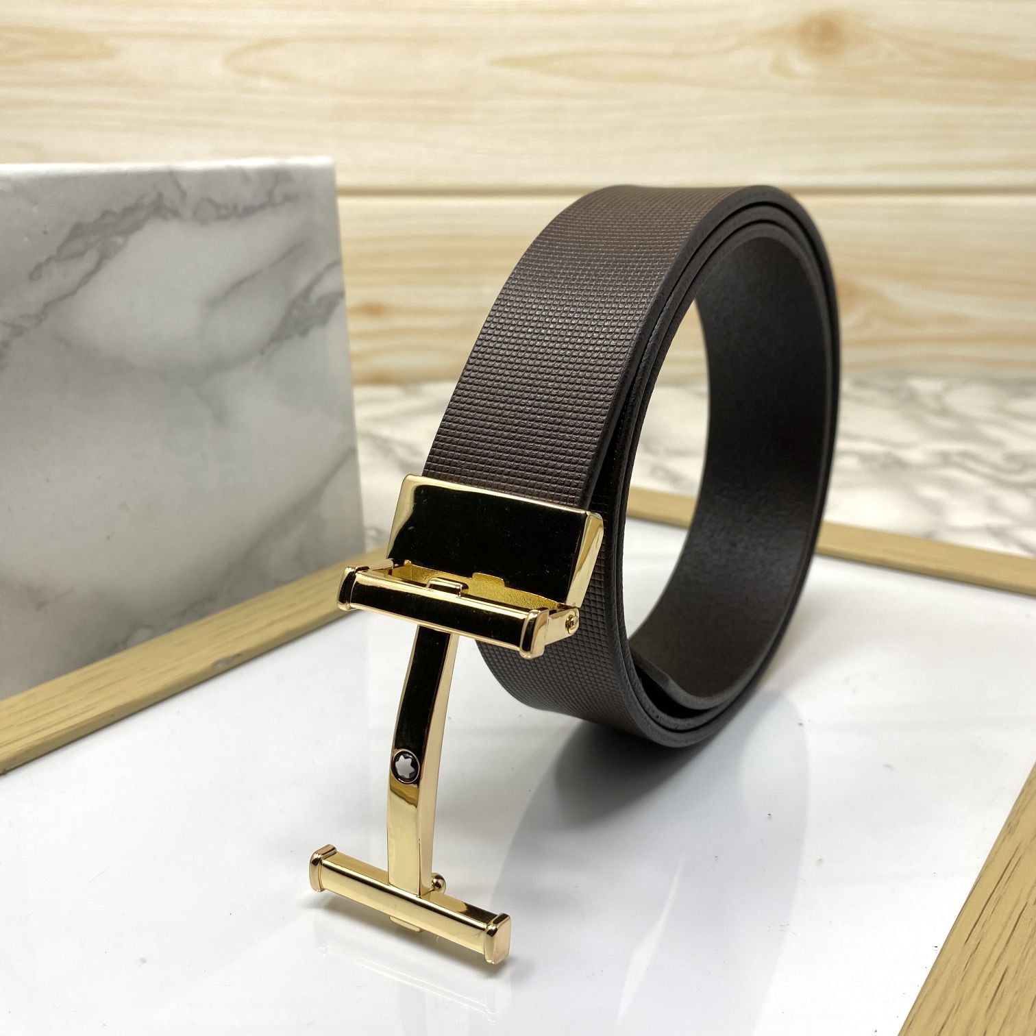 H-Point Premium Quality Leather Strap Belt-SunglassesCraft