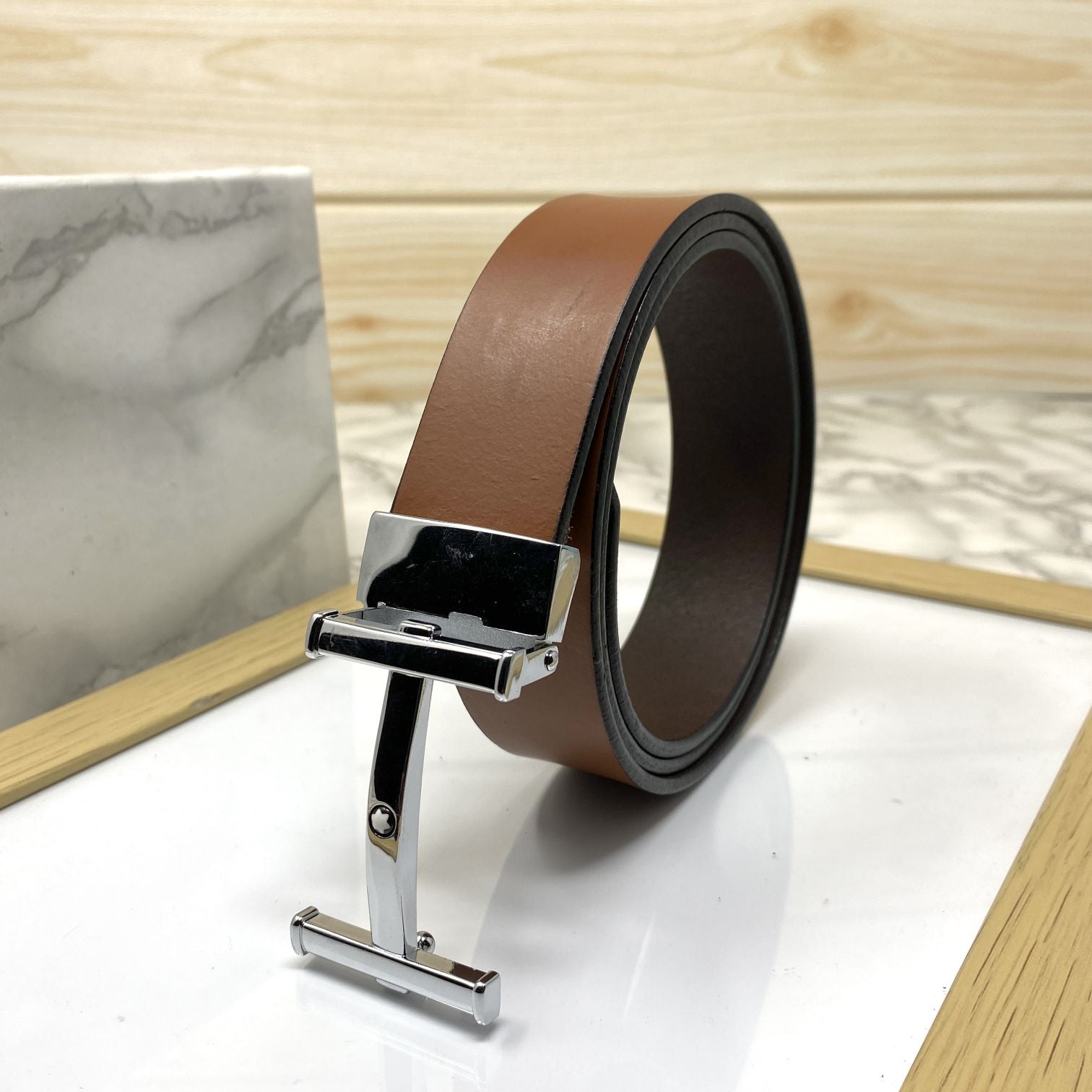 H-Point Premium Quality Leather Strap Belt-SunglassesCraft