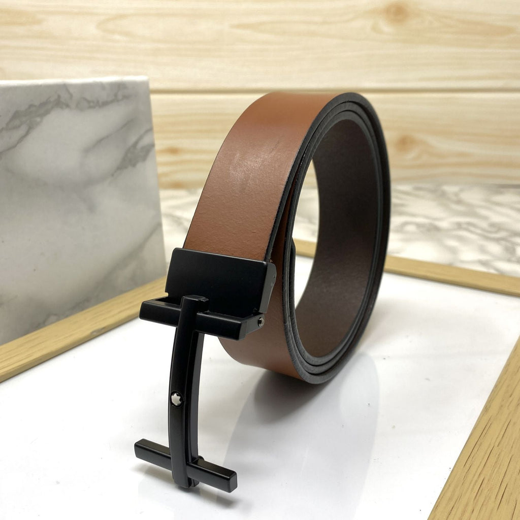 H-Point Premium Quality Leather Strap Belt-SunglassesCraft