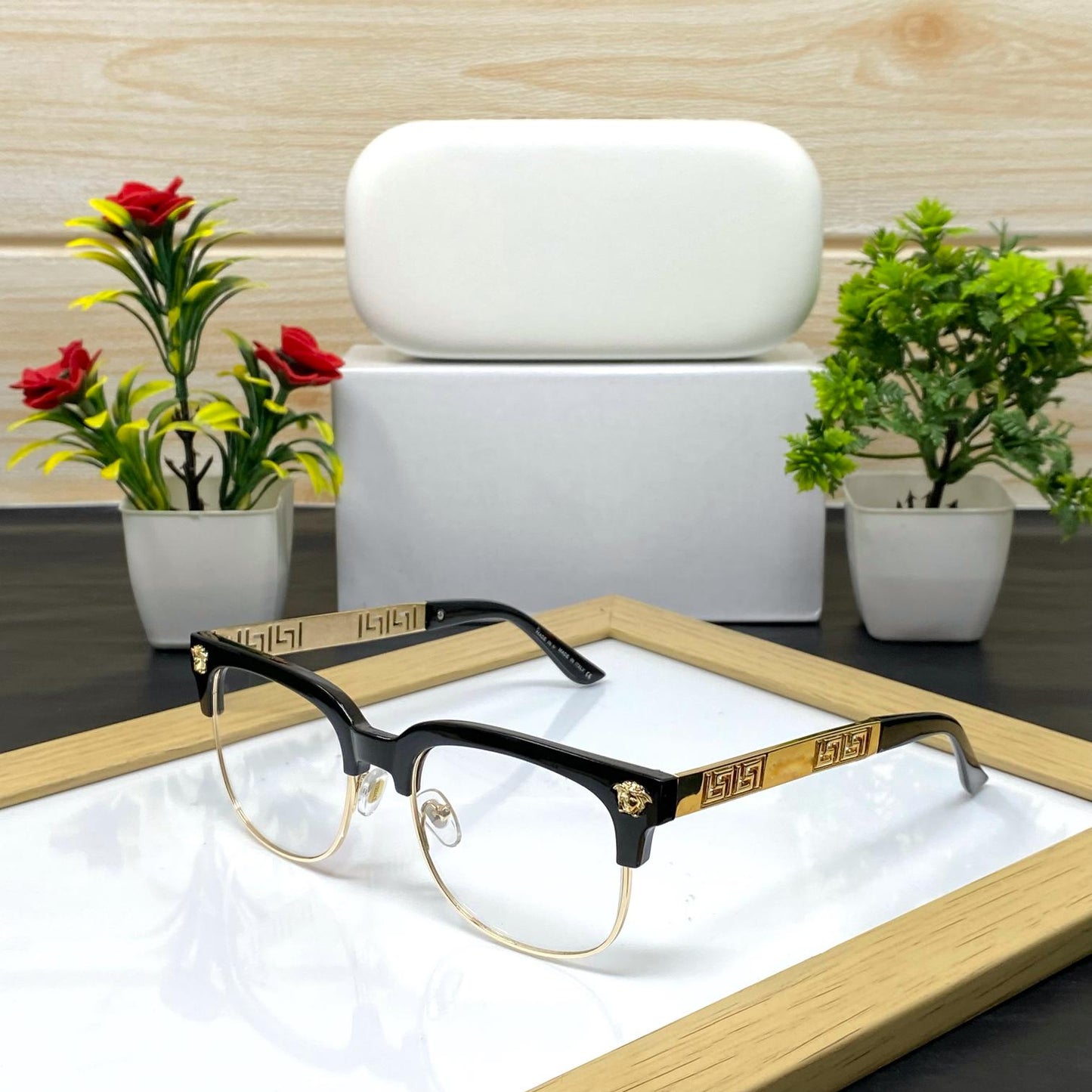 Classic Round Glasses Frames For Men And Women-SunglassesCraft