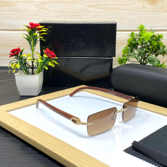 Trendy Rectangular Eye Frames For Men And Women-SunglassesCraft