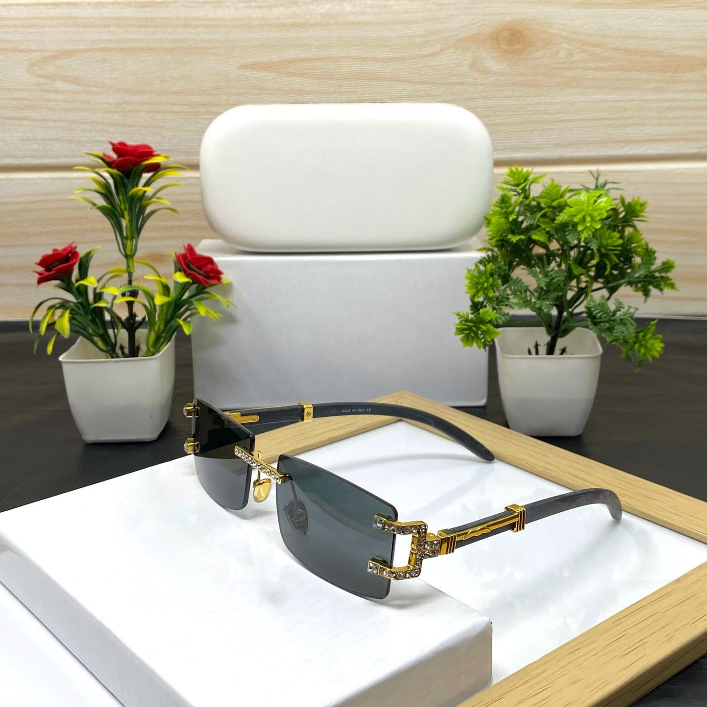 New Rectangle Sunglasses For Men And Women-SunglassesCraft