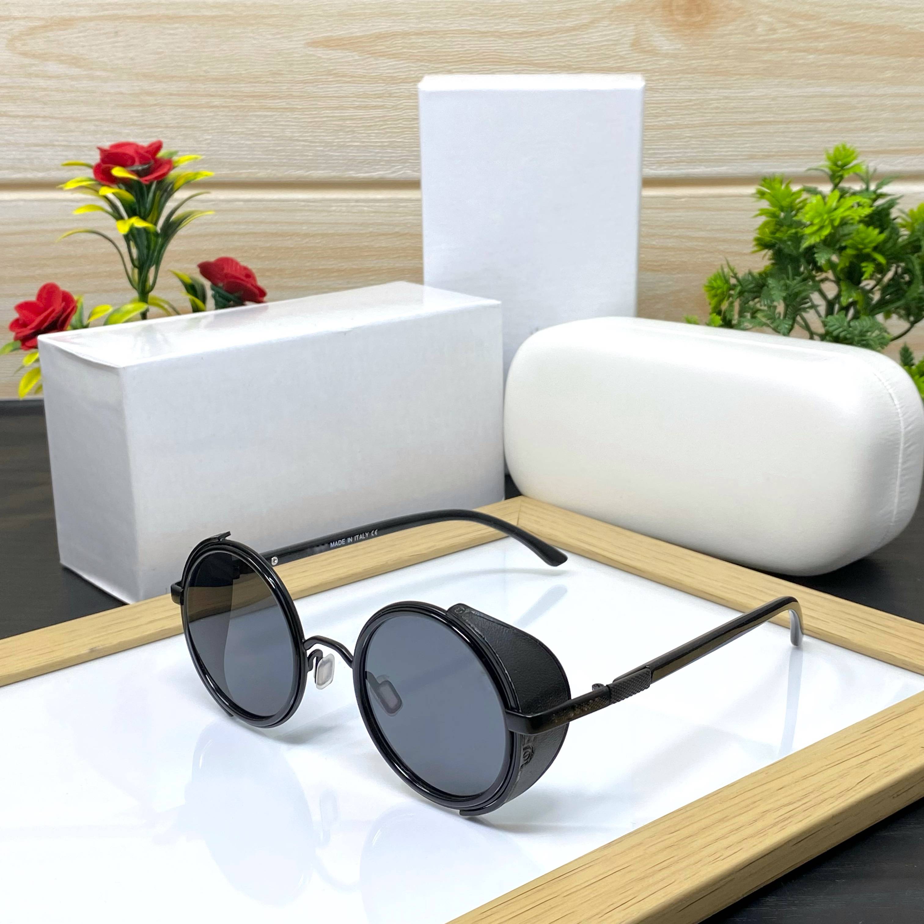 Fashionable Round Sunglasses Men And Women-SunglassesCraft