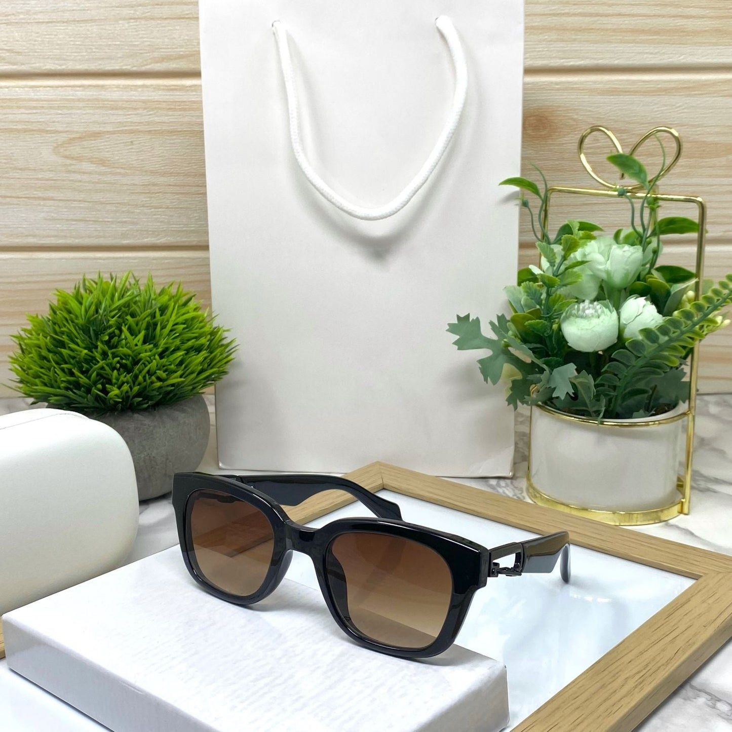 Fashion Gentle Round Sunglasses Men And Women-SunglassesCraft