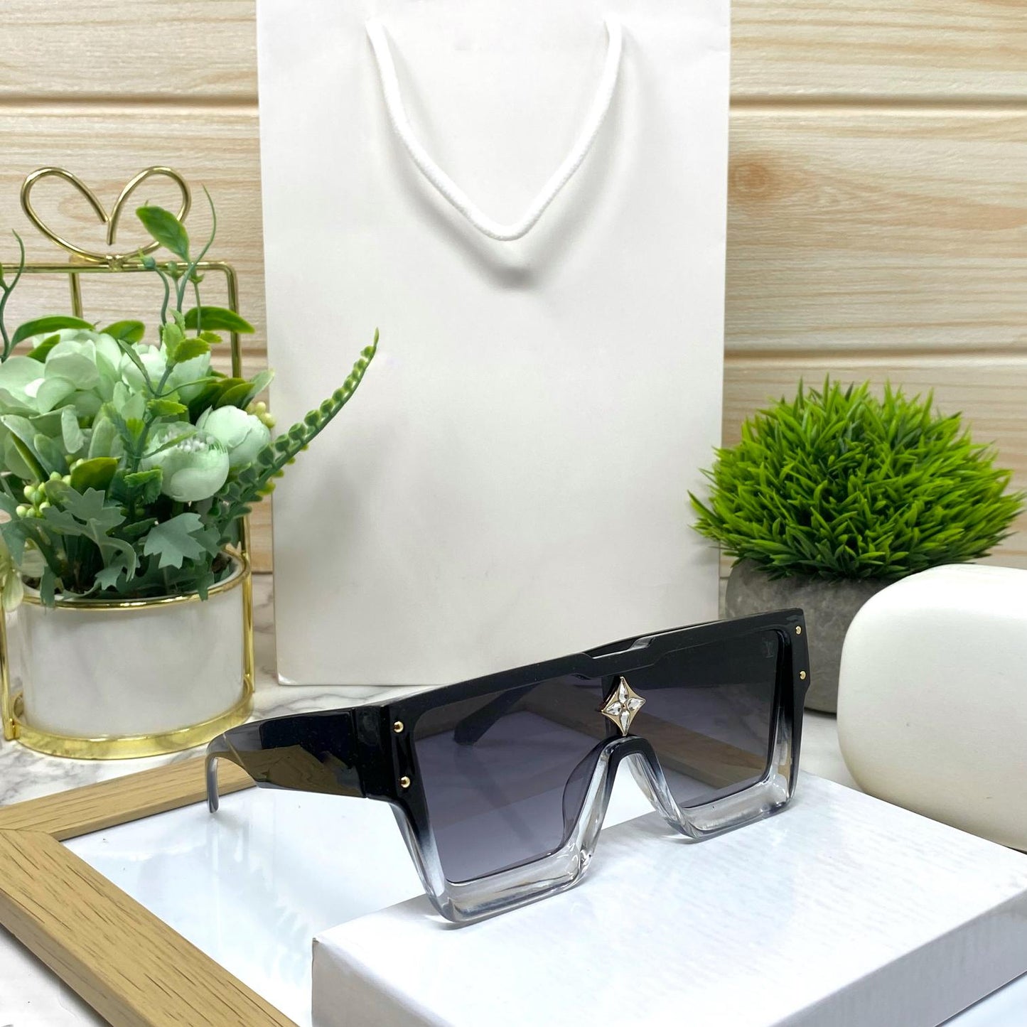 New Fashion Diamond Square Sunglasses Unisex-SunglassesCraft