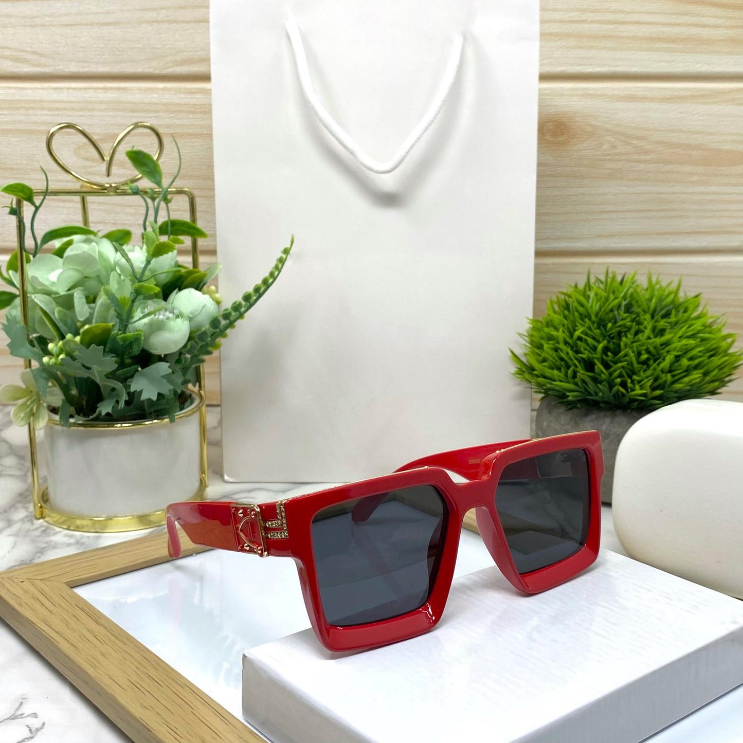 Oversized Square Sunglasses Men And Women-SunglassesCraft