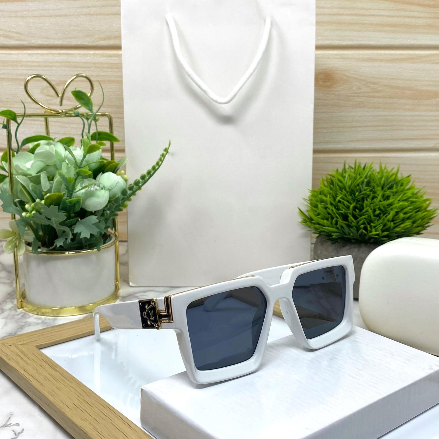 Oversized Square Sunglasses Men And Women-SunglassesCraft