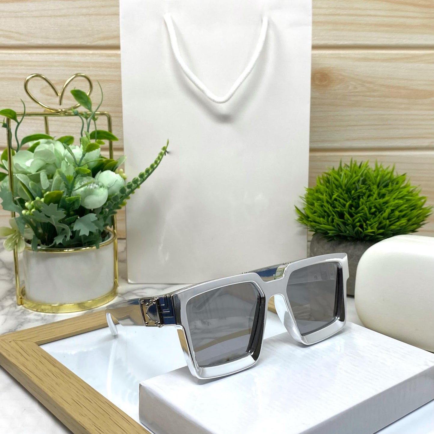 Oversized Square Sunglasses Men And Women-SunglassesCraft