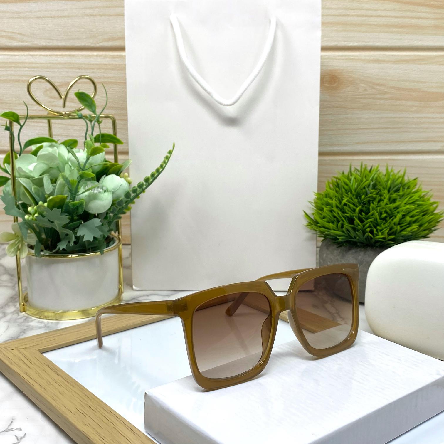 Designer Vintage Square Sunglasses Unisex-SunglassesCraft