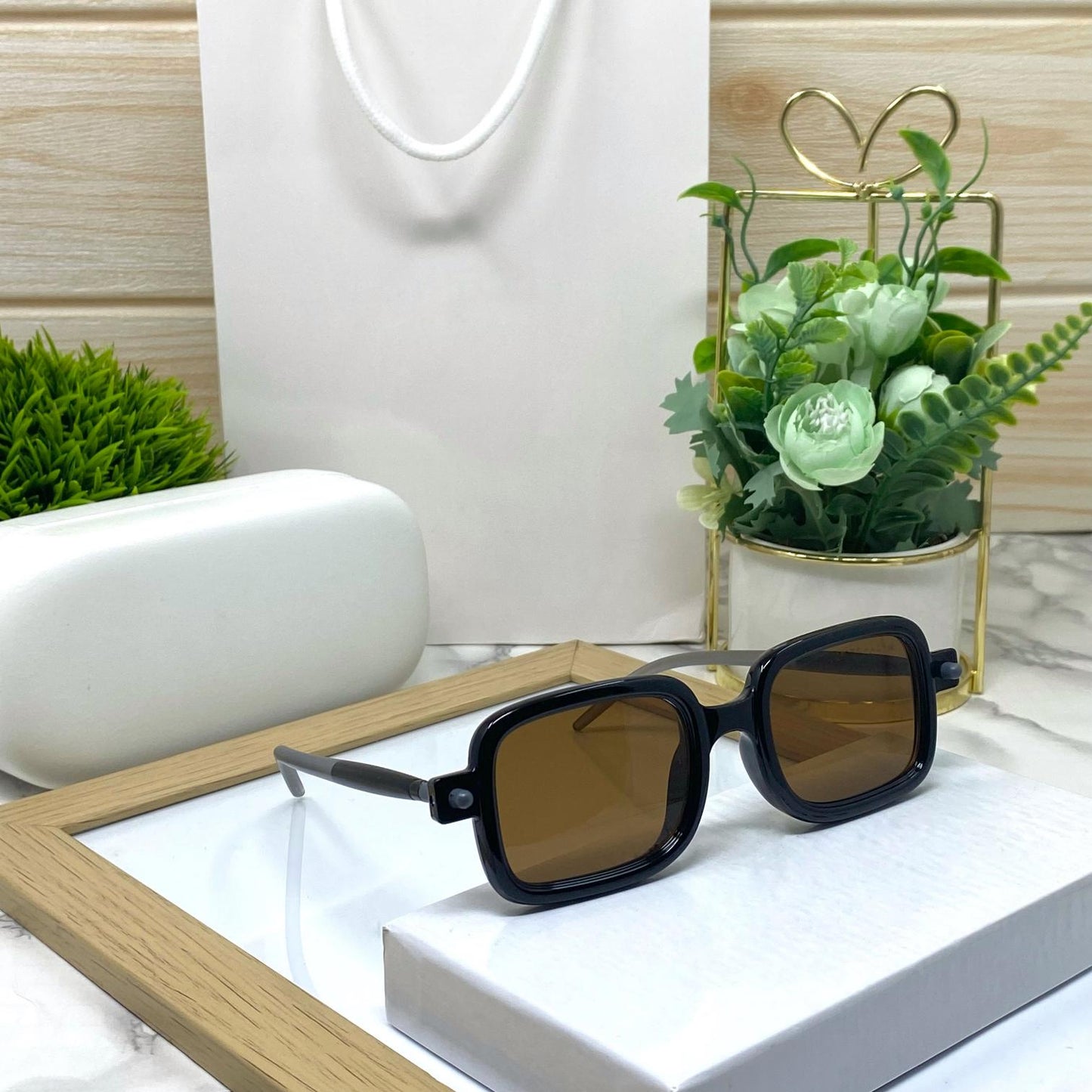 Fashion Retro Square Sunglasses For Men And Women-SunglassesCraft