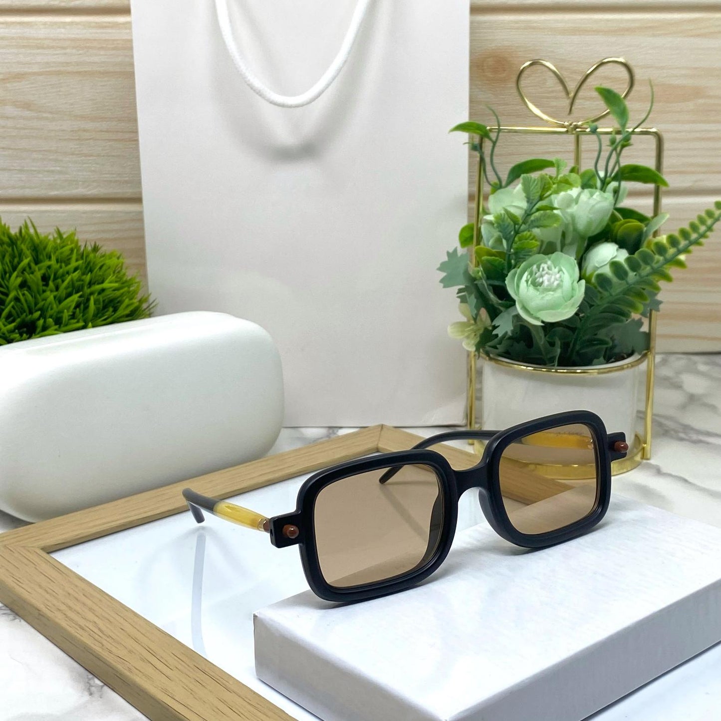 Fashion Retro Square Sunglasses For Men And Women-SunglassesCraft