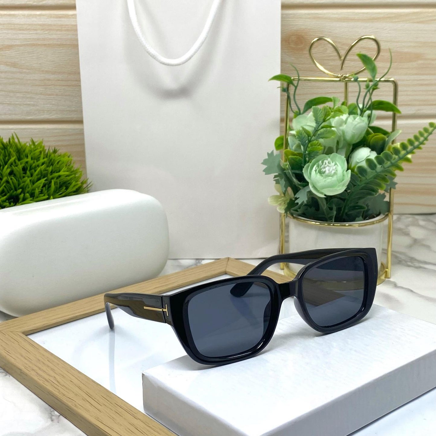 New Classic Vintage Fashion Square Sunglasses Unisex-SunglassesCraft