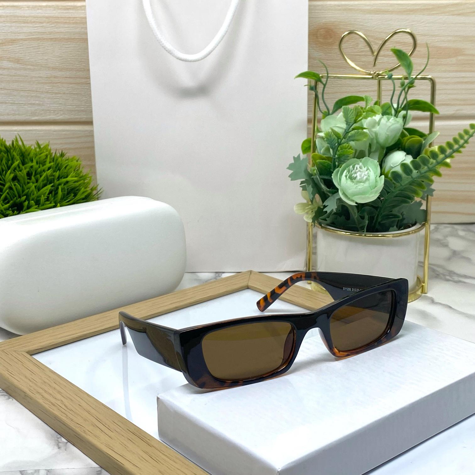 Retro Vintage Rectangle Sunglasses Unisex-SunglassesCraft