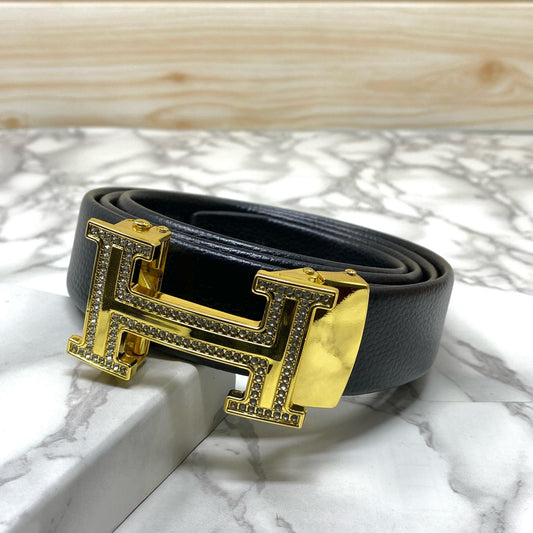 H Shape Adjustable Auto Lock Belt With Diamond Finishing-SunglassesCraft