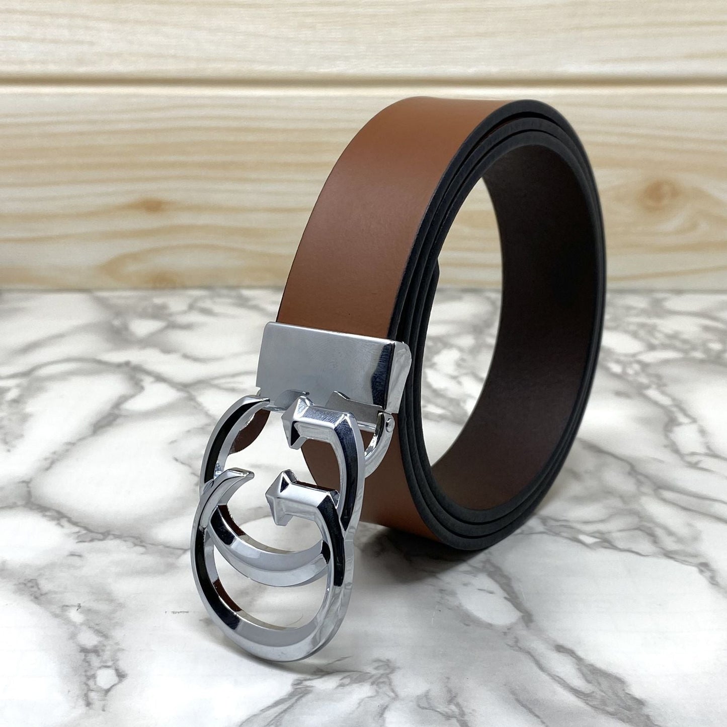 Stylish New Arrival GG Letter Pure Leather Belt-SunglassesCraft