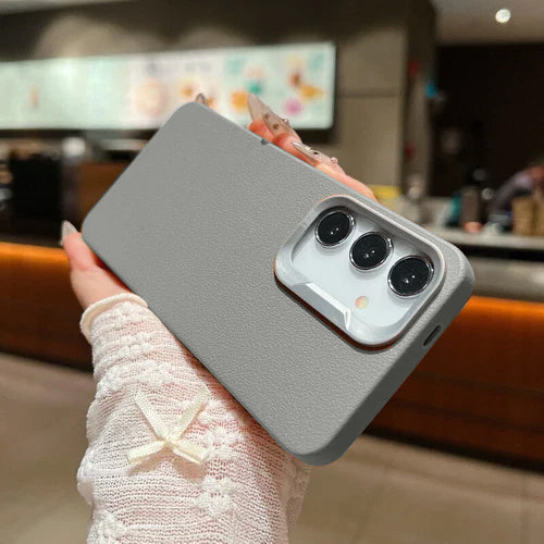 LuxeBlock Leather Armor Case