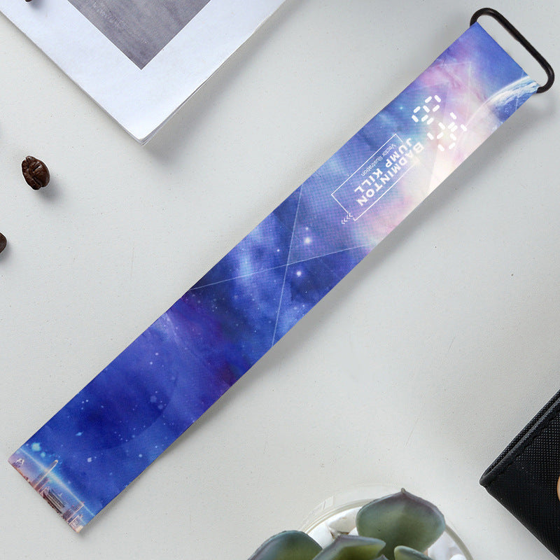 Trendy Paper Watch for Boys – Lightweight Digital Student Gift | Creative Design