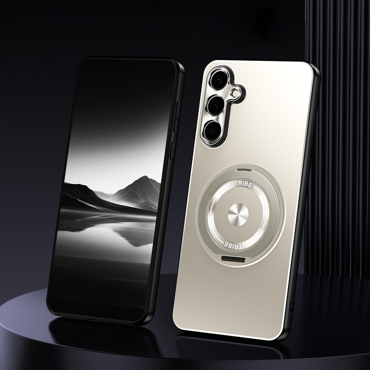 Magnetic Ring Stand Case