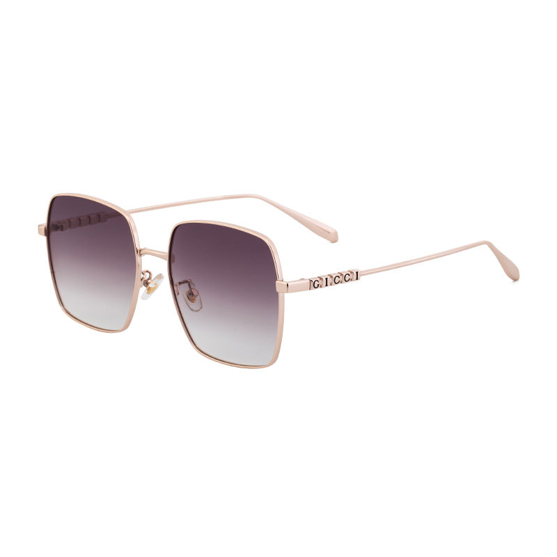 Premium Square-Frame Sunglasses – High-End Polarized Shades