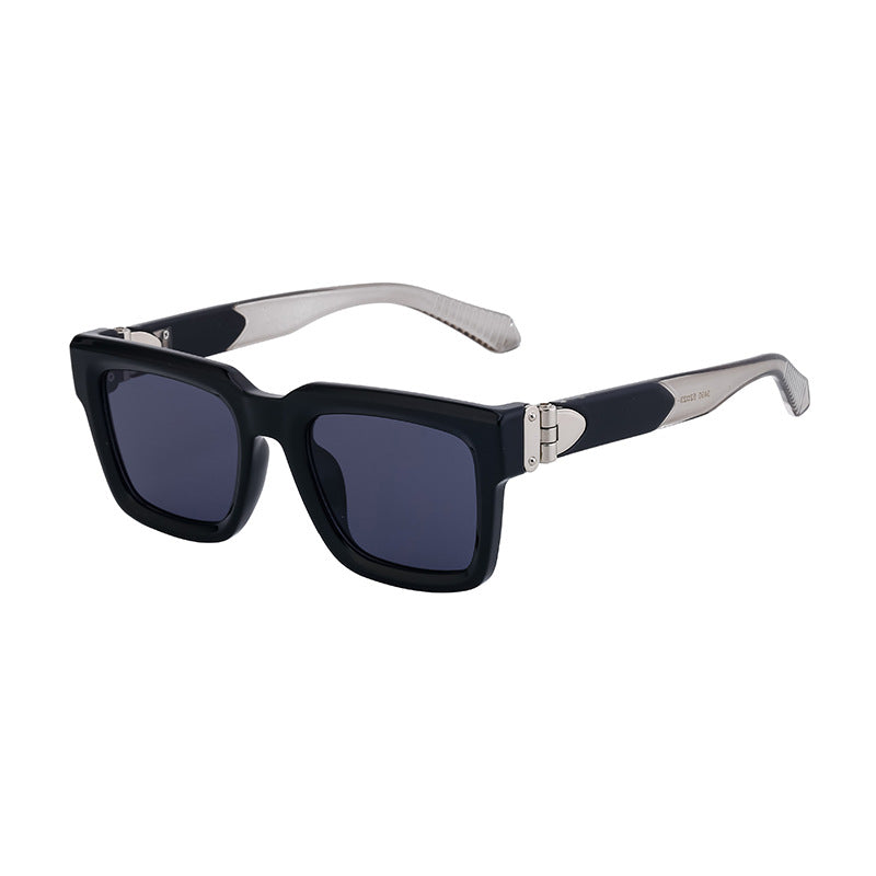 High-End Square Frame Polarized Sunglasses for Men – Luxury Style, UV Protection