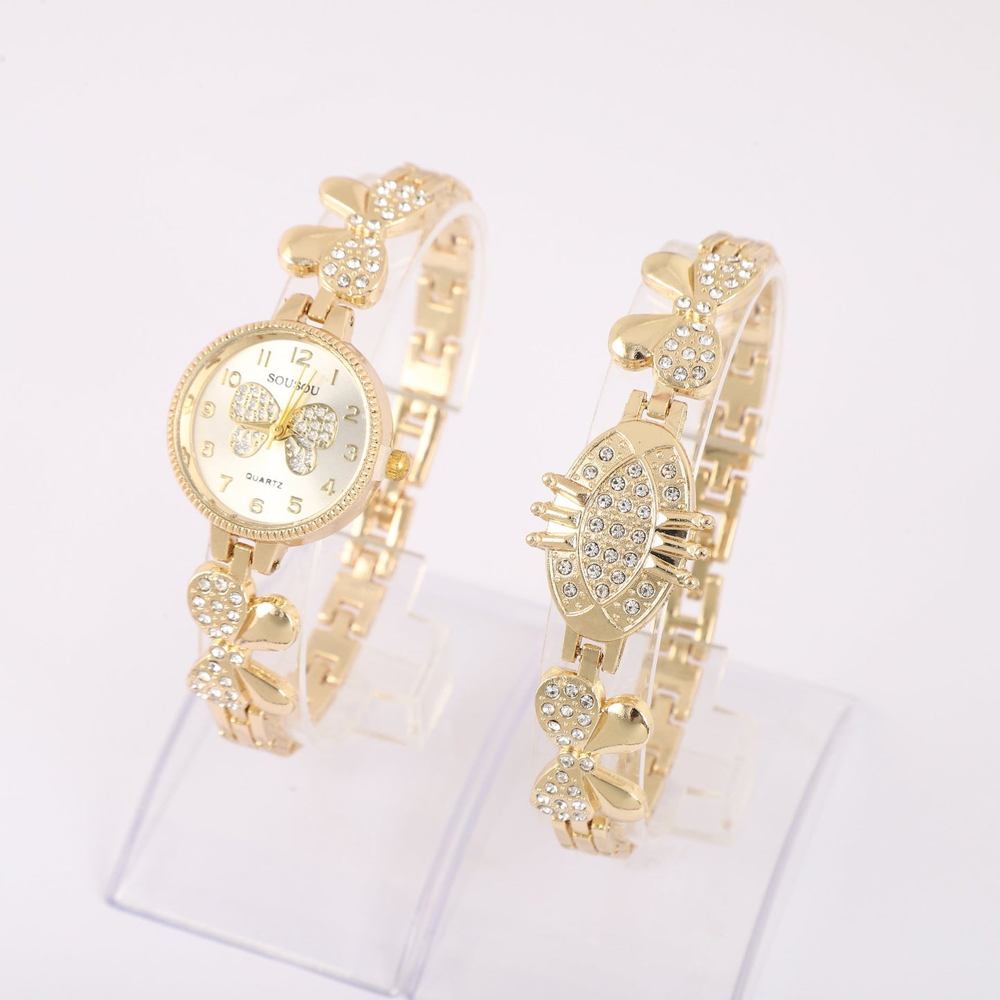 Elegant Diamond Bracelet Watch for Women