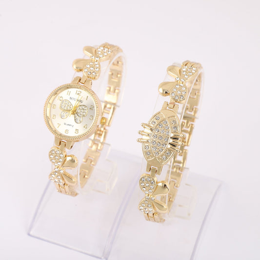 Elegant Diamond Bracelet Watch for Women