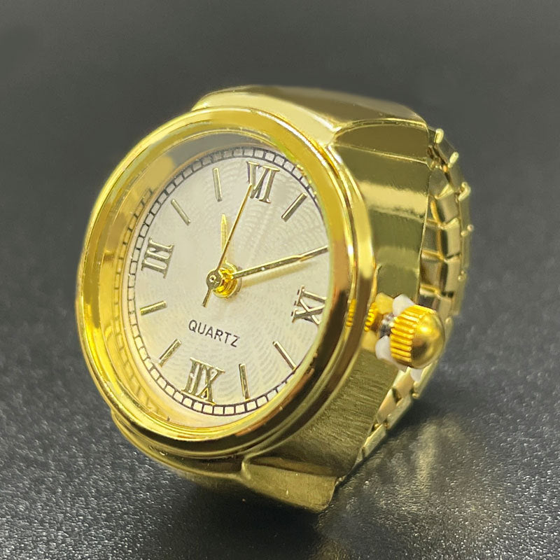 Classic Ring Watch – Unisex Quartz Finger Watch