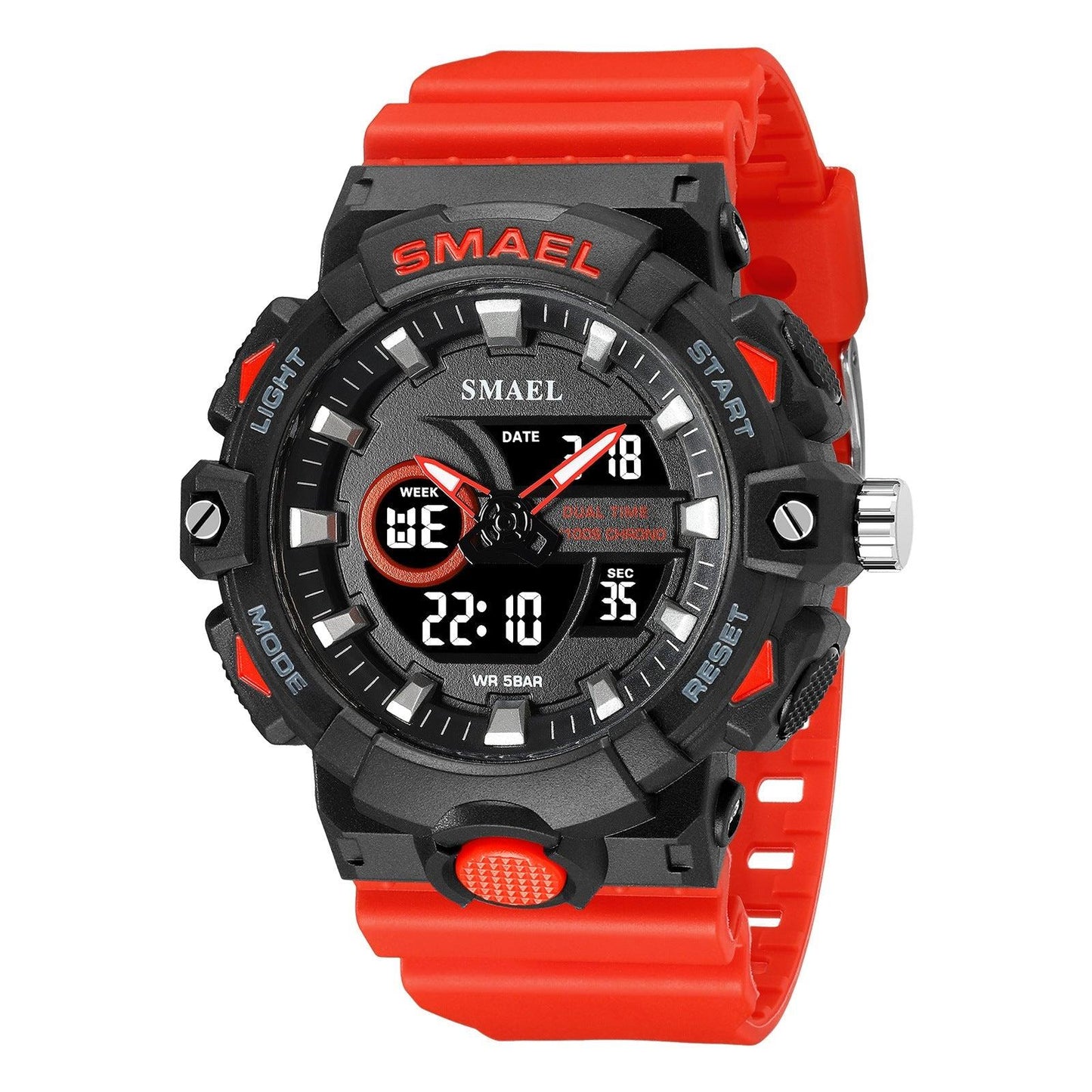 SMAEL Analog Digital Sports Watch For Men 8081