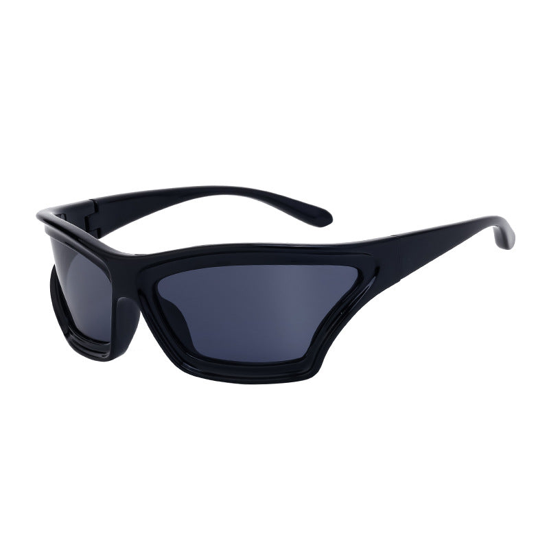 Women's Round Frame Fashion Sunglasses – High-End UV Protection Shades