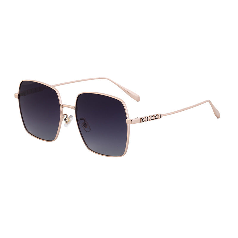 Premium Square-Frame Sunglasses – High-End Polarized Shades